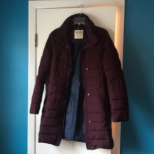 Maroon Tommy Hilfiger Winter Coat